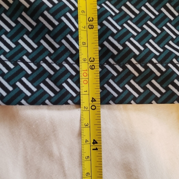 Ann Taylor NWT Geo Drapey Mid Flare Dress Size Sm - Picture 13 of 13